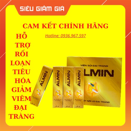 ✅ ĐẠI TRÀNG ALMIN ❤️ ❤️ Hỗ trợ tăng cường tiêu hóa, giúp giảm biểu hiện đau bụng, rối loạn tiêu hóa