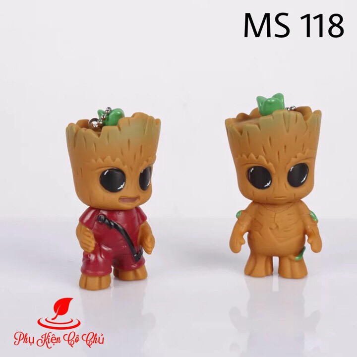 Móc Khóa Groot Baby Guardians of the Galaxy 7.5 cm - MS118