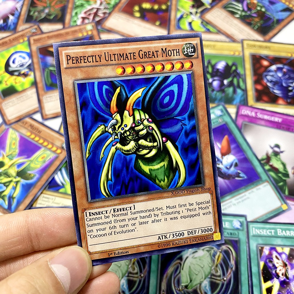 Bài Yugioh ❤️FREESHIP❤️ Thẻ bài Yugioh Sâu Bọ Haga deck 40 lá