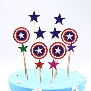Que cắm set HPBD khiên captain