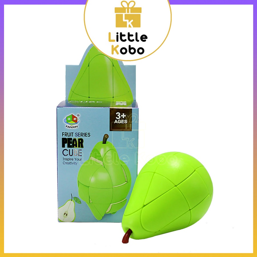 Bộ Sưu Tập Rubik Trái Cây FanXin Fruit Cube 3x3 Rubic Biến Thể Hoa Quả Các Loại Chanh Chuối Cam Đồ Chơi Trí Tuệ Trẻ Em