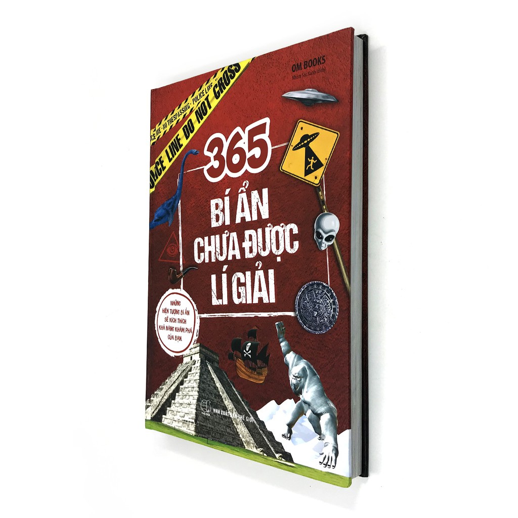 Sách - 365 Bí Ẩn Chưa Được Lí Giải(tặng sổ tay)