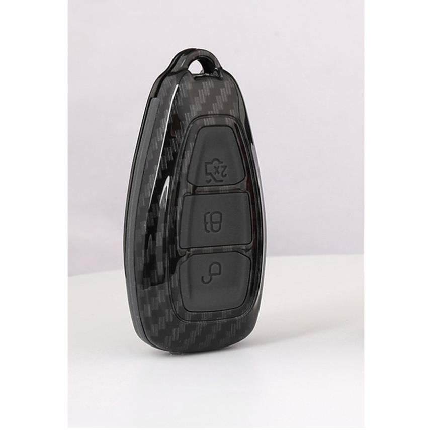 ốp chìa khóa Carbon Ecosport 2015, Focus, Fiesta - chìa thông minh
