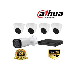 Trọn Bộ 5 Camera Quan Sát Dahua 2.0MP Full HD 1080P