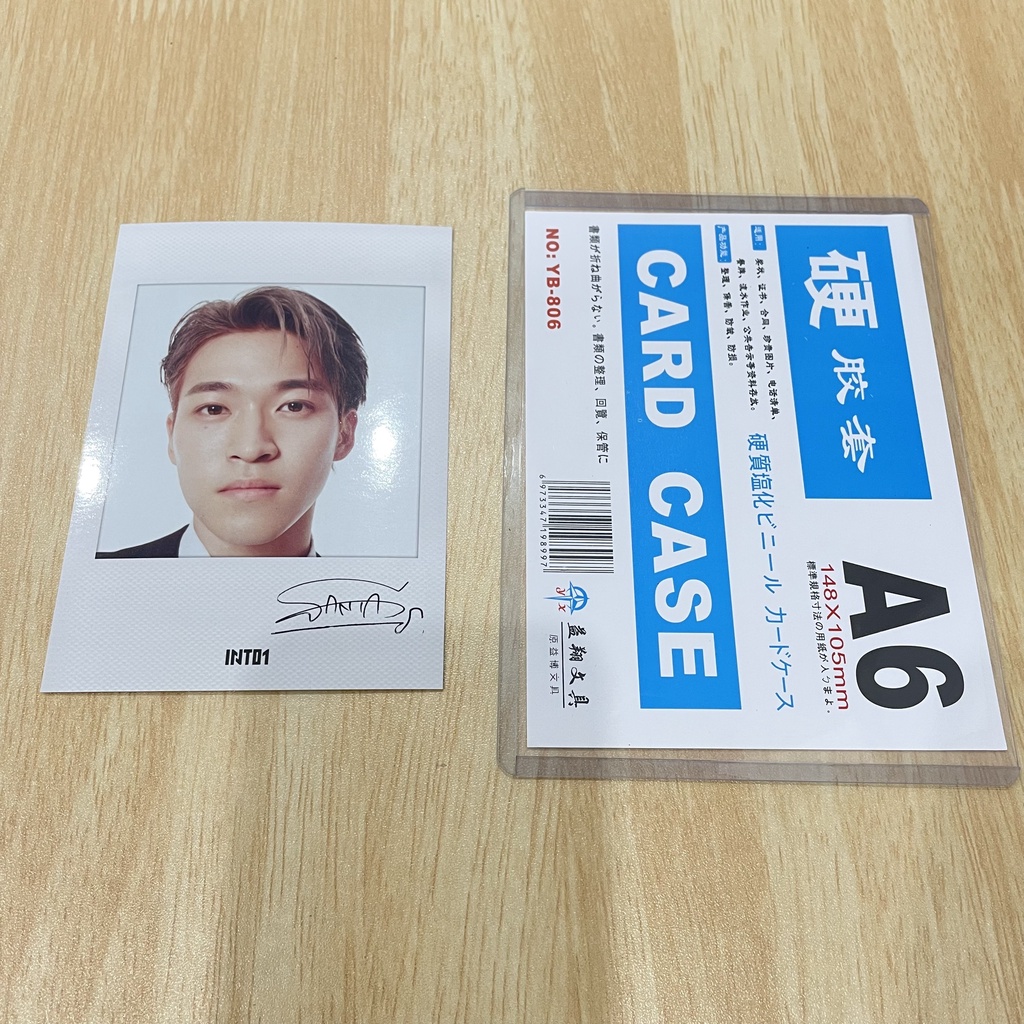 Top loader bìa nhựa cứng kích thước A6 - đựng photo ảnh card bưu thiếp postcard