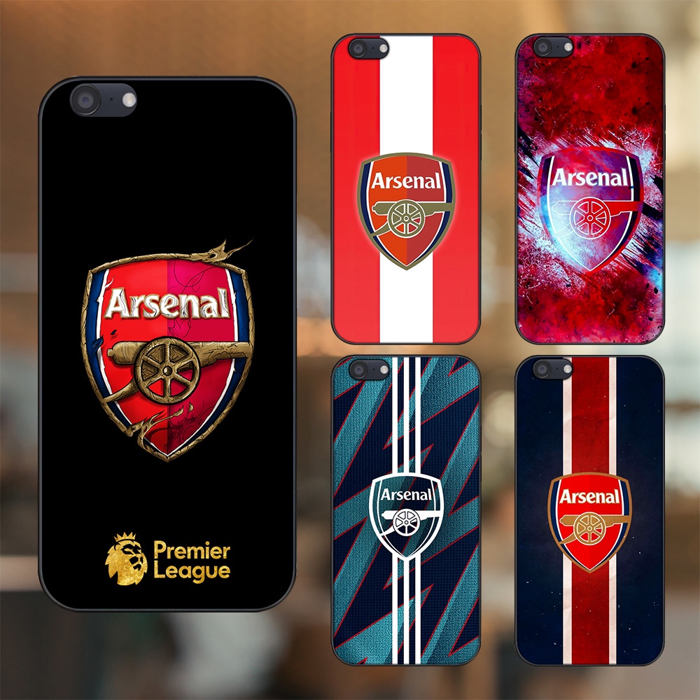 Ốp lưng Oppo A71 viền đen in hình Arsenal FC