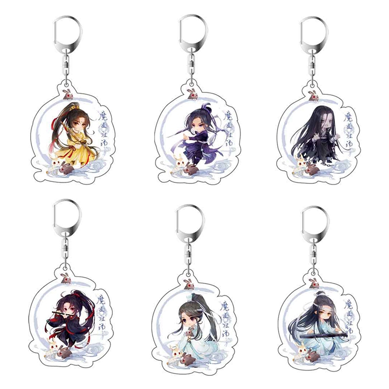 Tmdbyx Móc Khóa Mặt Acrylic Hình Nhân Vật Anime Mo Dao Zu Shi