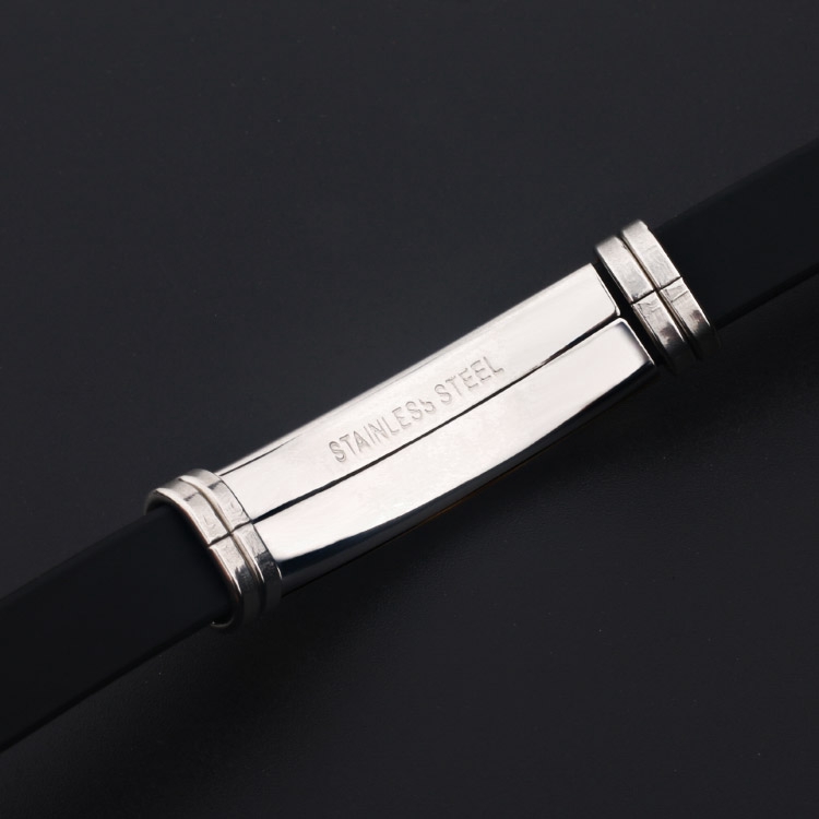 Vòng Tay Thép Titan Phối Thép Không Gỉ Phong Cách Vintage 2021