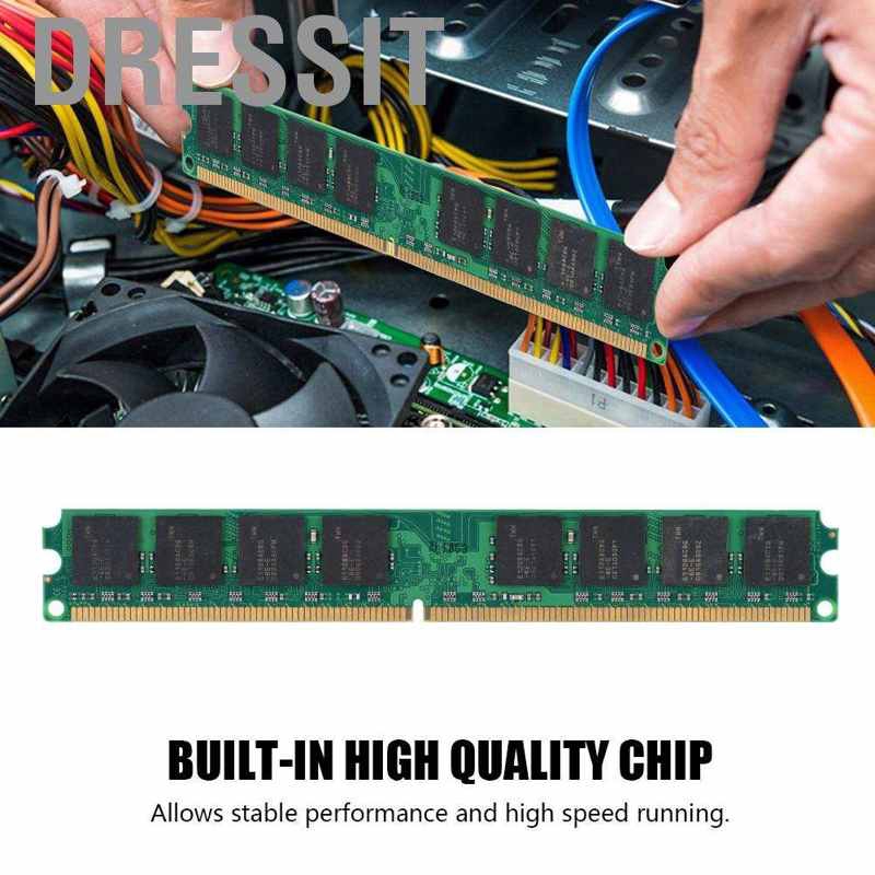 Bộ Nhớ Ram 240pin Ddr2 667mhz Pc2-5300 Pc Cho Intel / Amd