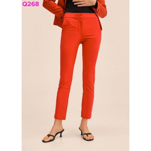 Quần slim fit trouser vnxk FREDY dư xịn Q268