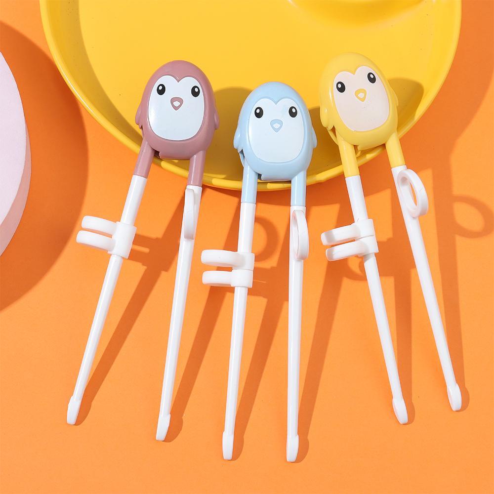 SUYO 1 Cặp Đũa Tập Ăn Họa Tiết Hoạt Hình Đáng Yêu Dành Cho Trẻ