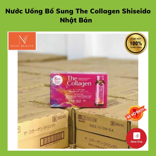 Nước Uống Tăng Cường Collagen Da Căng Mịn, Chống Lão Hóa The Collagen Shiseido
