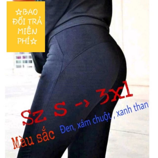 Quần legging nâng mông -phom vừa