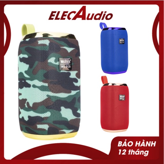 Loa bluetooth ⚡WS 3128 ⚡ Hỗ Trợ USB, Thẻ Nhớ , AUX, FM, Loa BLT - Bảo Hành 12 Tháng