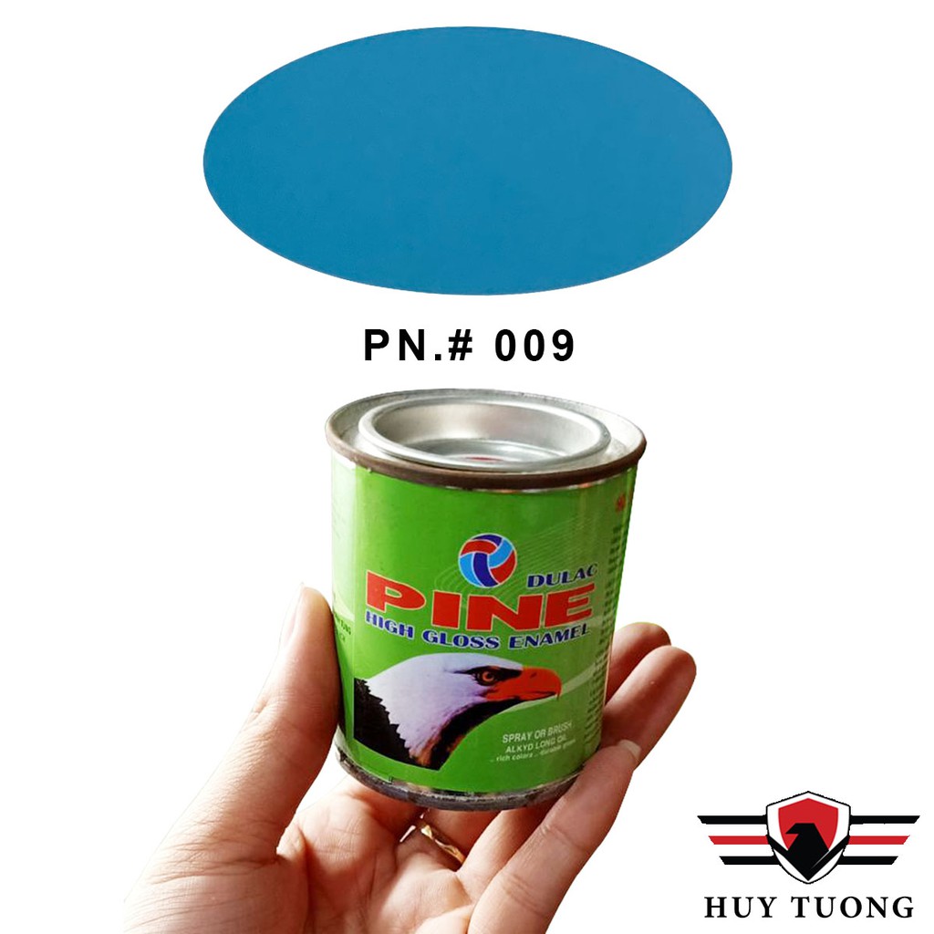 Sơn dầu Pine lon 80gr Xanh các loại cao cấp - Huy Tưởng