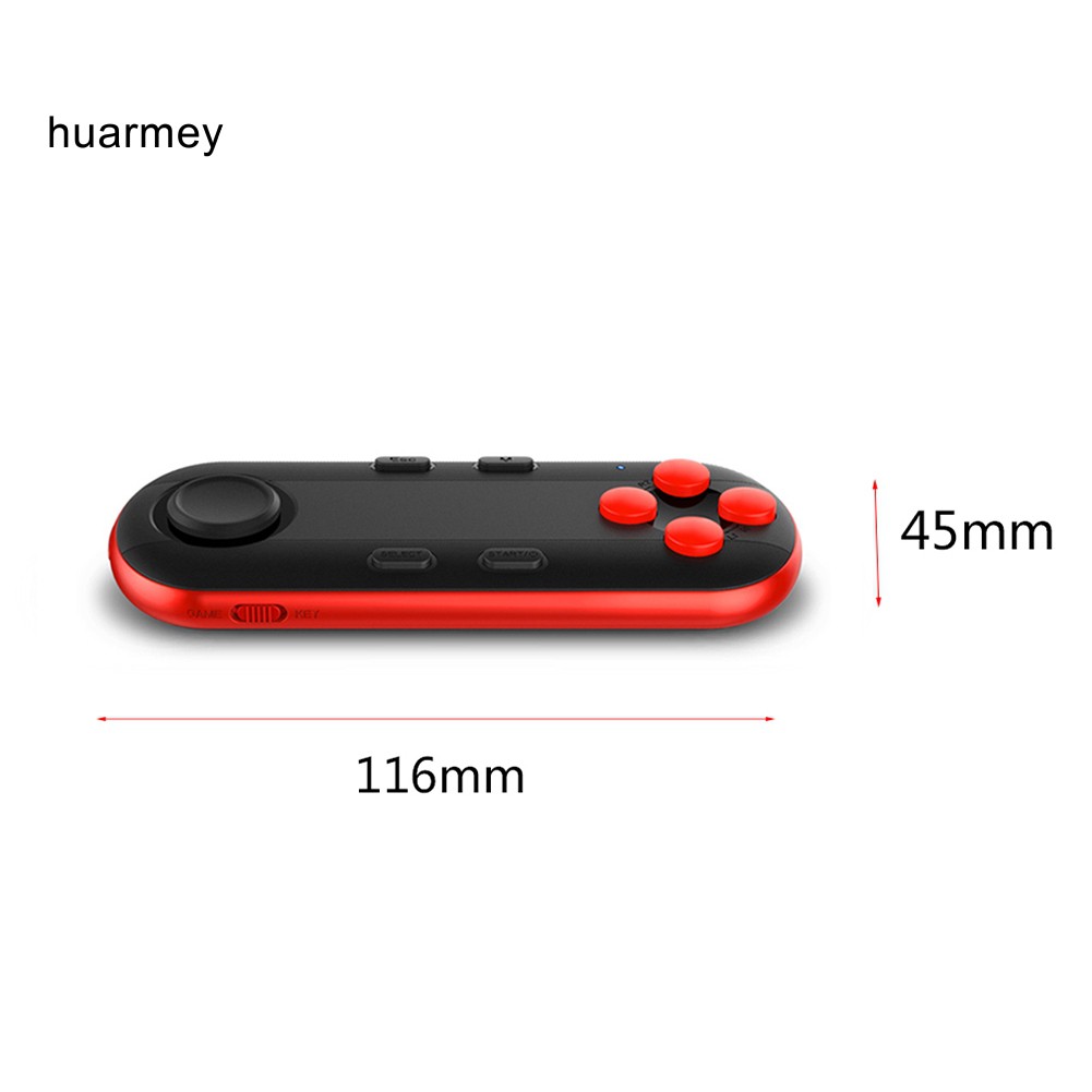 ♗HU Bluetooth VR Remote Controller Gamepad for iPhone Android Wireless Joystick