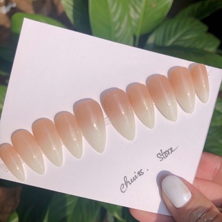 Nail box thiết kế ombre thạch nhũ