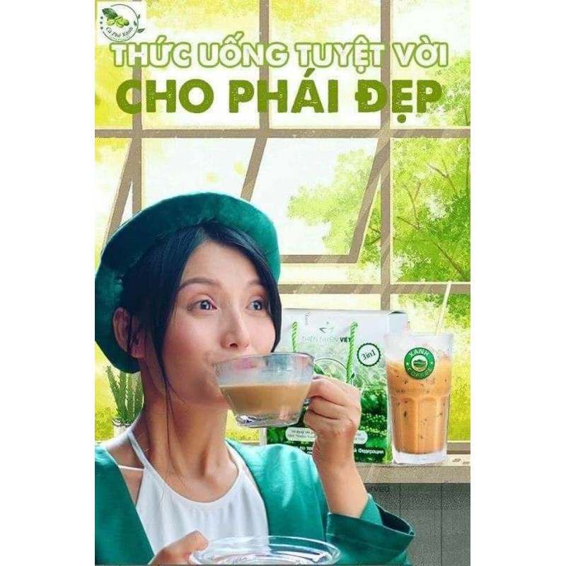 Cà phê xanh kháng mỡ Thiên Nhiên Việt