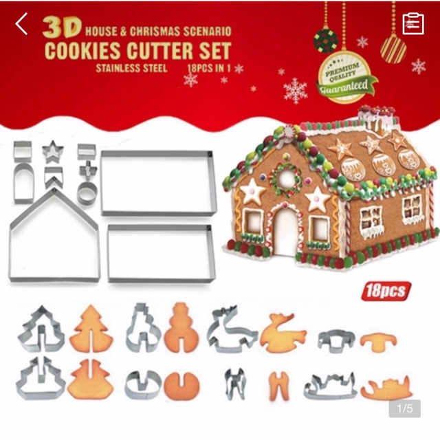 BỘ CUTTER 3D GIÁNG SINH