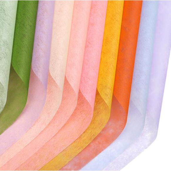 Bộ 10 Giấy Gói Hoa Hình Quả Táo Trang Trí Tiệc