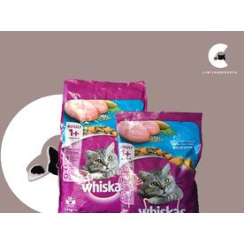 Thức ăn mèo whiskas vị cá biển 3kg