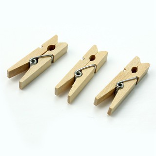 Set 100 Kẹp Gỗ Treo Ảnh