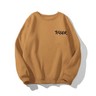Áo unisex sweater in nỉ bông nhiều màu (38-70kg). 9-tigger - word