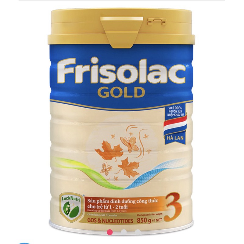 Sữa Frisolac gold số 3 850g