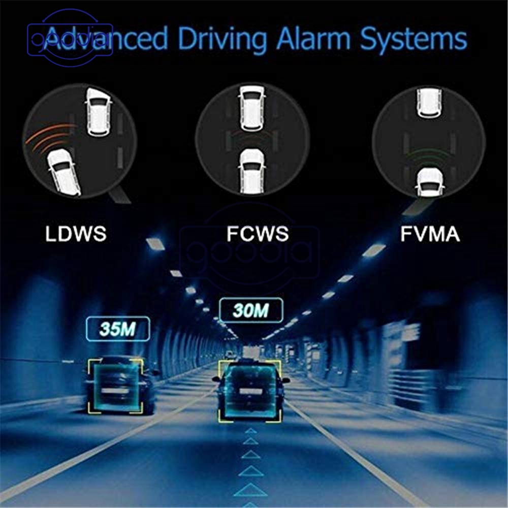 Camera hành trình cảm biến G 720p Fhd Dvr 2mp Gps Adas dành cho xe hơi