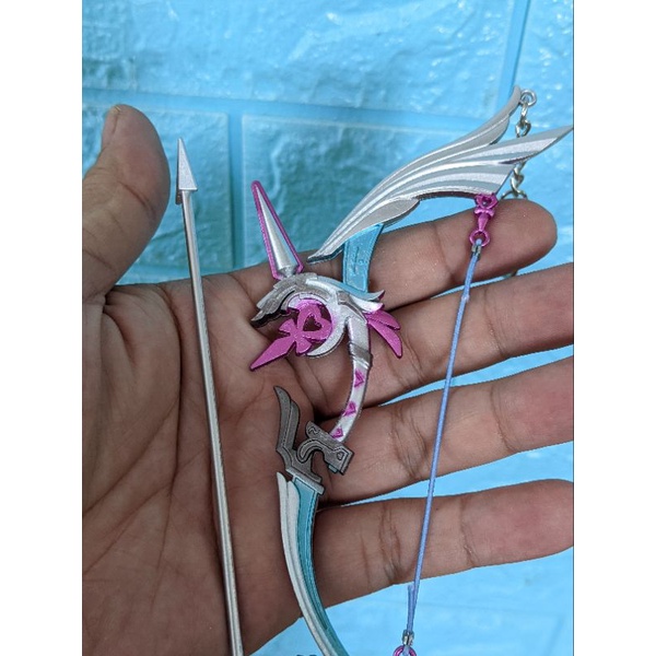 Mô hình móc khóa Cung Amos Genshin Impact