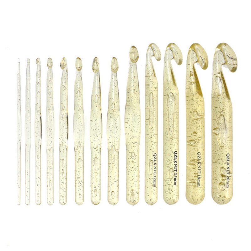 Bộ 12 Dụng Cụ Đan Móc Len Chuyên Nghiệp