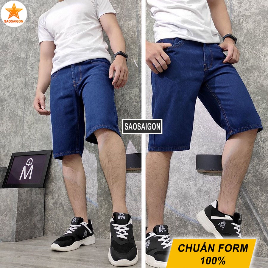 Quần short nam [ HÌNH THẬT ] jean đẹp siêu rẻ siêu bền SG393 Saosaigon