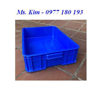 Thùng Nhựa Đặc HS007-KT:610x420x150mm