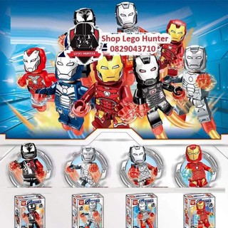 Marvel Superheroes combo 8 minifigures mô hình nhân vật Ironman - người sắt hãng gaogao