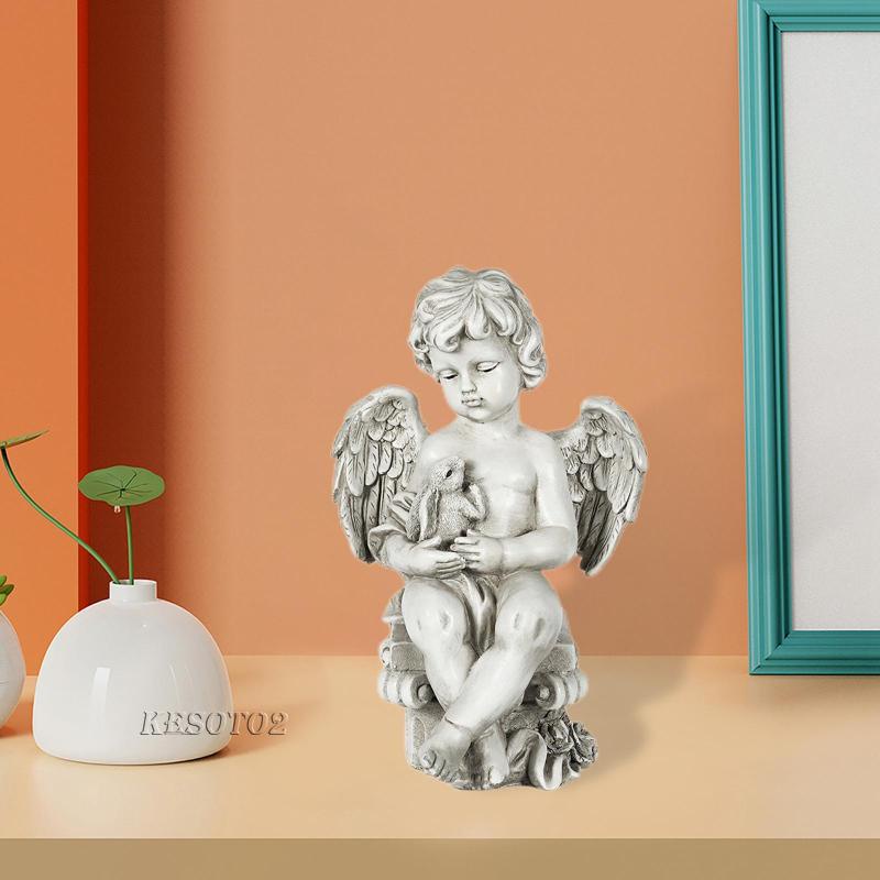 [Kesoto2] Tượng Thiên Thần Trang Trí Sân Vườn Ngoài Trời