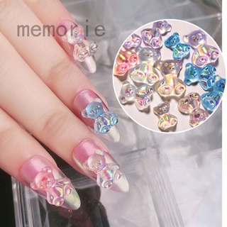Phụ Kiện Trang Trí Móng Tay 3D Hình Gấu Dễ Thương DIY