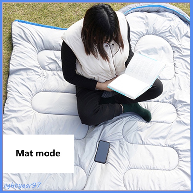 Túi Ngủ Cắm Trại Siêu Nhẹ Chống Thấm Nước Chống Rách Giữ Ấm Tiện Dụng