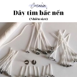 Dây bấc nến cuộn 02 mét dây bấc nến nguyên liệu làm nến cocaxia