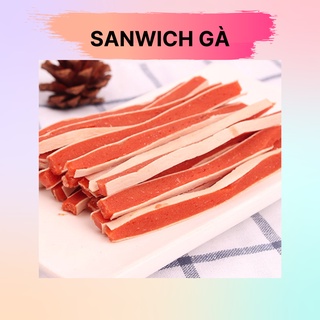Sanwich gà ăn vặt dành cho Hamster, Chó, Mèo