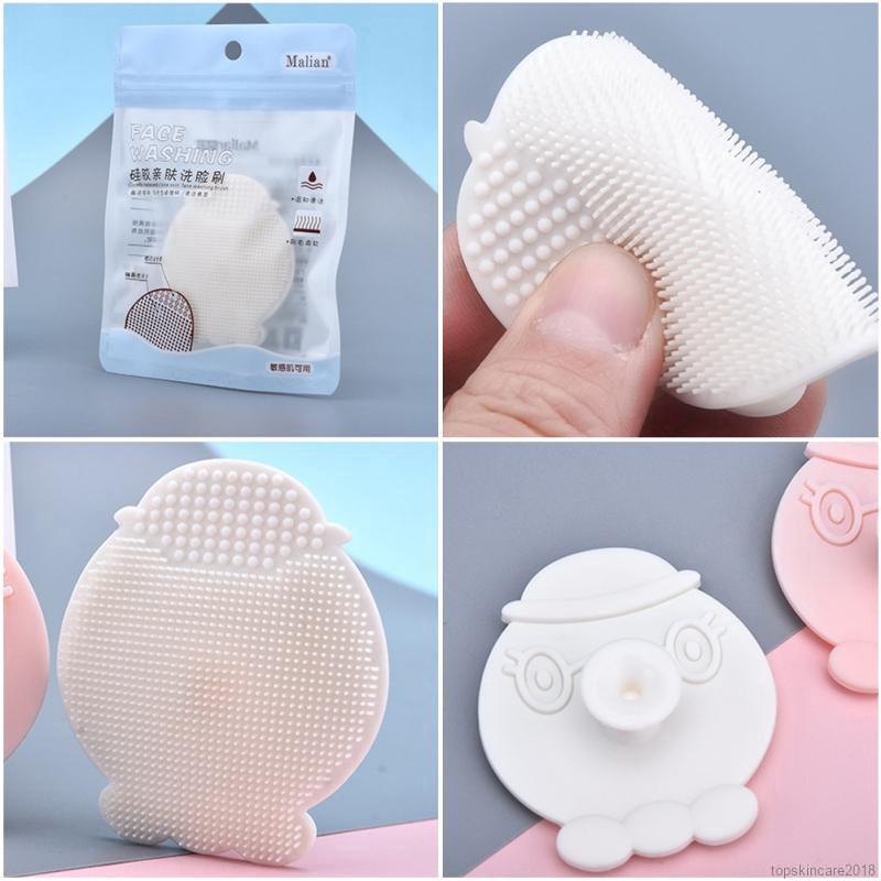 Miếng rửa mặt silicone tẩy tế bào chết cho da | BigBuy360 - bigbuy360.vn