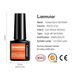 Sơn móng tay dạng gel sơn móng tay uv đổi màu theo nhiệt