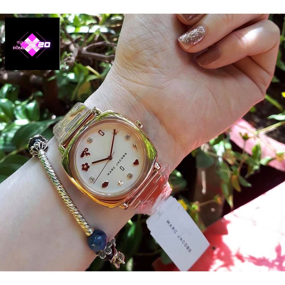 ( Sẵn 4 màu ) Đồng hồ nữ MARC JACOBS #MJ35 case 34mm.5ATM | BigBuy360 - bigbuy360.vn