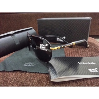Kính thời trang Montblanc aviato mắt kính phân cực cao chống rơi vỡ hình thật