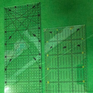 Thước quilt dùng vẽ cắt vải, làm đồ handmade