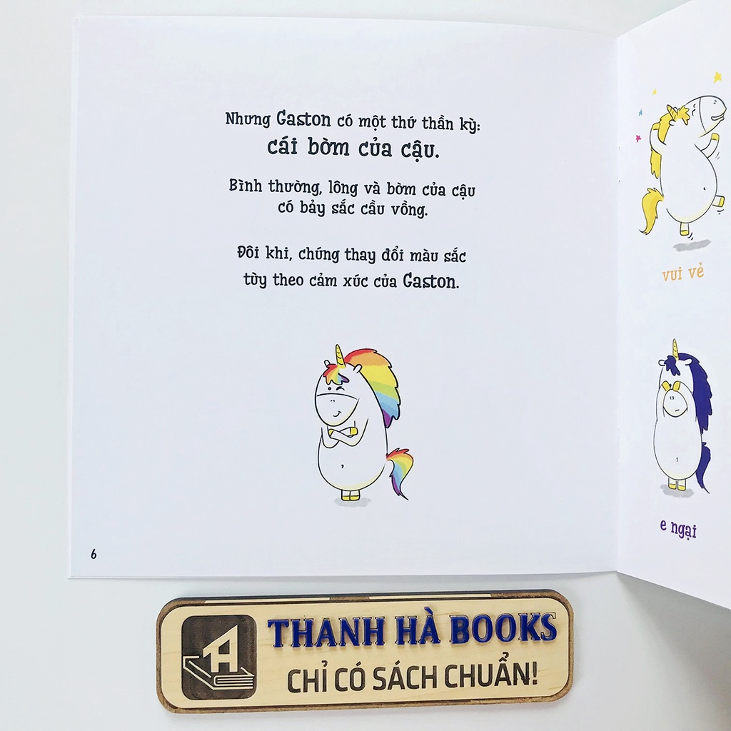 Sách - Ehon Thông Minh, Cảm Xúc - Những Cảm Xúc Của Gaston (3-8 tuổi) (Tùy chọn: bộ 8 quyển, bộ 6 quyển, bộ 4 quyển)