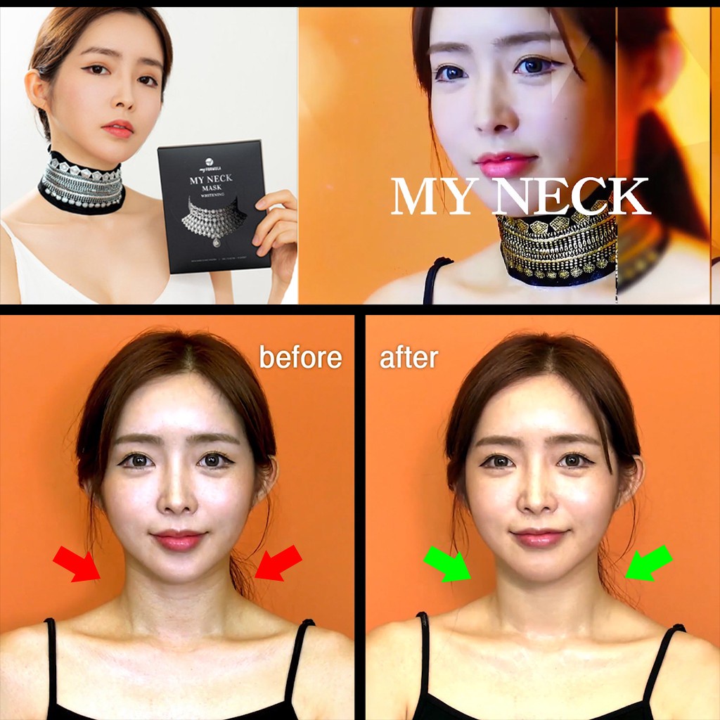 Mặt nạ chống lão hóa cổ My Formula My Neck Mask 12g*5pcs