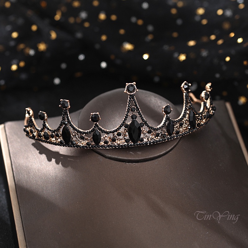 Vương miện cài tóc GETNOIVAS đính đá sang trọng cho cô dâu