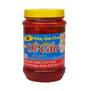 Mắm tôm chua dì cẩn hũ lớn 500g - đặc sản mắm đà nẵng