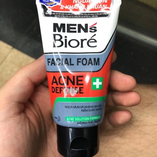 Biore Men sữa rửa mặt kháng khuẩn/sạch sâu mát lạnh/tác động kép sạch sâu/tác động sạch sâu sáng khoẻ 50g