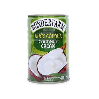 Nước Cốt Dừa hiệu Wonderfarm 400ml